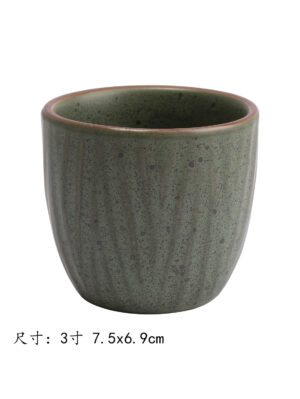 GM绿烟茶杯3寸 1*100 7.5x6.9cm | EMBFOOD