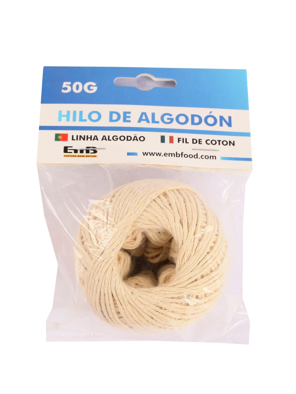 EMB本色棉线球(包粽子用)50g 1*144 | EMBFOOD