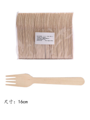 一次性木叉16cm 100支装  1*50包 | EMBFOOD