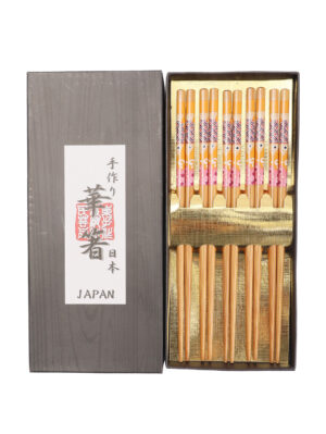 利众竹筷子双鱼*黑盒装 1*120(10*12u) 5双装 | EMBFOOD