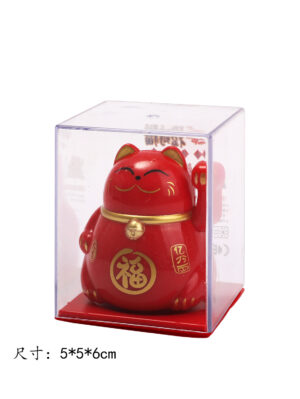 迷你摇手招财猫 1*240 5*5*6cm CS7920A | EMBFOOD