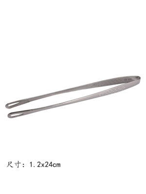 10寸韩式烤肉夹子(本色) 1.2*24cm 1*500 | EMBFOOD