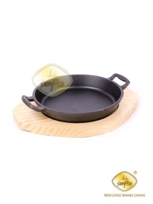 JLX20寸时尚双耳铁板配松木板 1*20套 20x20x3.4cm | EMBFOOD