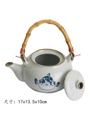 JM鱼上球形茶壶1000ml 1*20 17x13.5x10cm | EMBFOOD