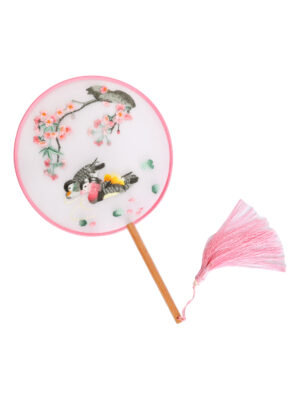 双面绣花宫扇 1*400把 | EMBFOOD