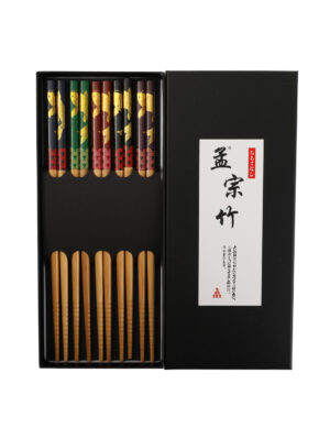 ZXK五色锦鲤筷子*5双装/黑盒 1*200盒 | EMBFOOD