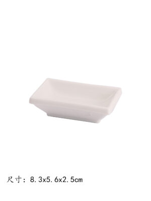 CF密胺长方味碟 1*600  8.3x5.6x2.5cm | EMBFOOD