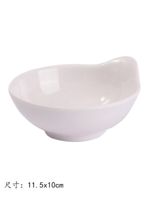 CF(4.5寸单耳碗)玉瓷 1*320 YG142048 11.5x10 | EMBFOOD