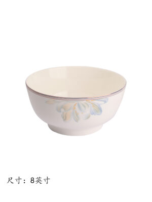 YY兰贵人沙拉碗-8寸 lgr-017 1*20 | EMBFOOD