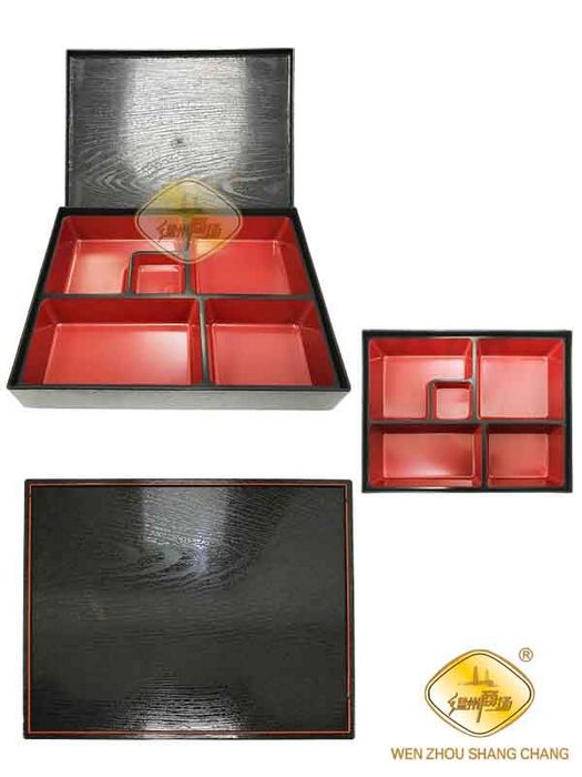 JM大号木纹便当盒 1*20 JMA9-38 | EMBFOOD
