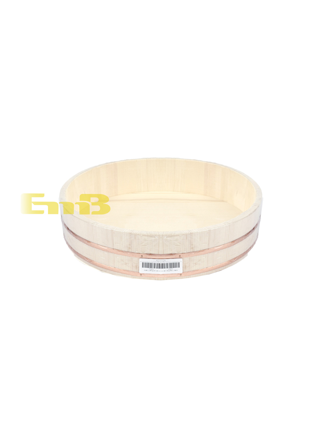 ST日本紫铜边寿司木盆 30cm ST403 | EMBFOOD