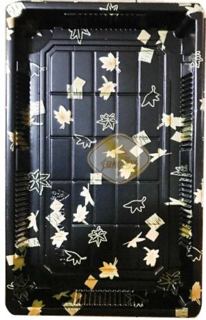 #HP-07寿司外卖盒*枫叶400装 8*50p 1.5 | EMBFOOD